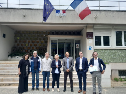 Visita ao Lycée le Fresne