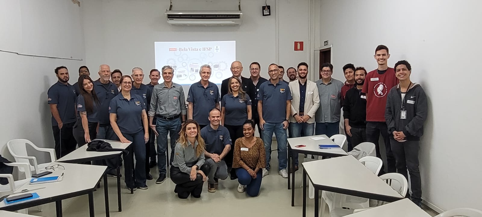 Pesquisadores e alunos do IFSP e funcionários da Bela Vista celebraram nova parceria em encontro na semana passada Pesquisadores e alunos do IFSP e funcionários da Bela Vista celebraram nova parceria em encontro na semana passada