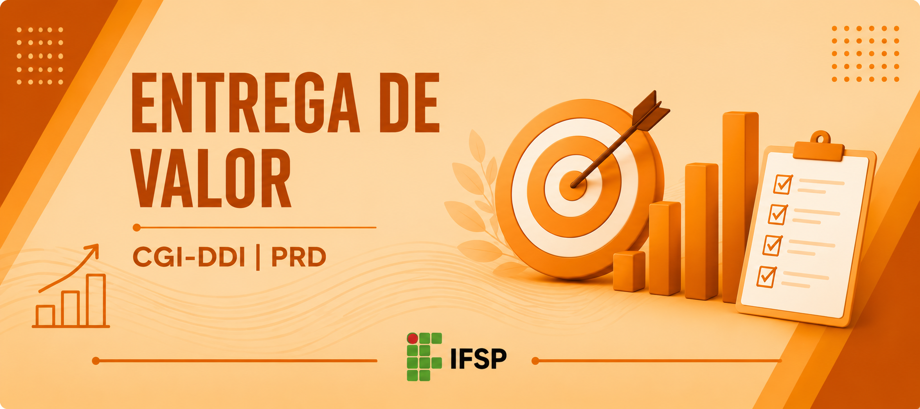 Banner Entrega de Valor da CGI