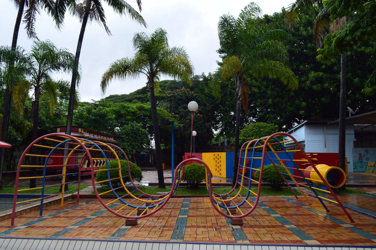 Playground do Clube Espéria receberá placa idealizada por Vitor. Imagem: Antonio Moutinho (2017)