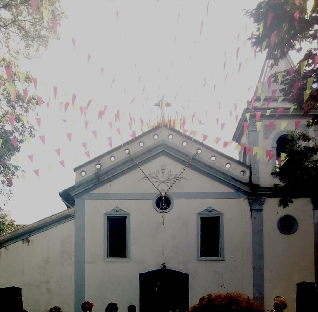 Igreja Nossa Senhora do Rosário dos Pretos receberá placa de Tainã. Imagem: Tainã Dorea (2019)